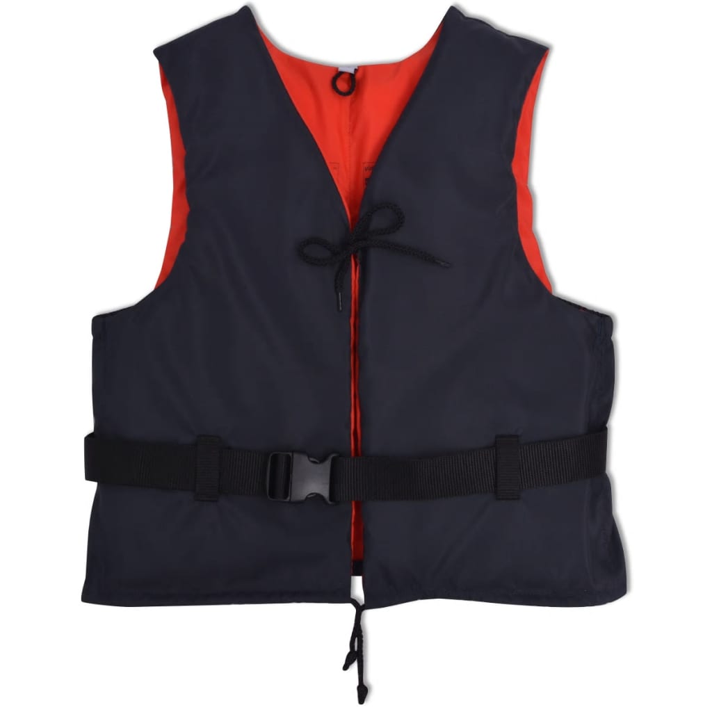 Schwimmwesten 4 Stk. 50 N 50-70 kg Marineblau - Premium Rettungswesten - Just €198.75! Shop now at homesales4u