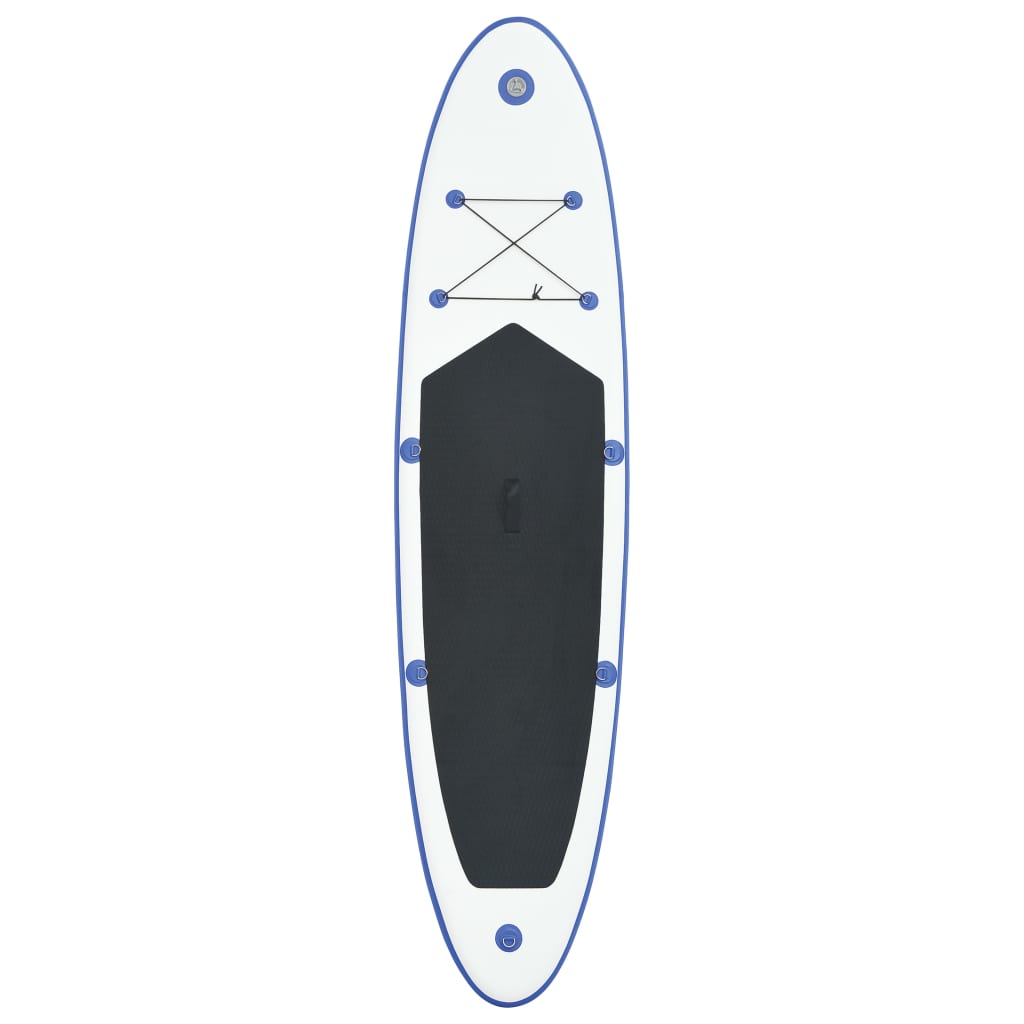 Stand Up-Paddelboard-Set Aufblasbar Blau und Weiß - Premium Paddelboards - Just €269.89! Shop now at homesales4u