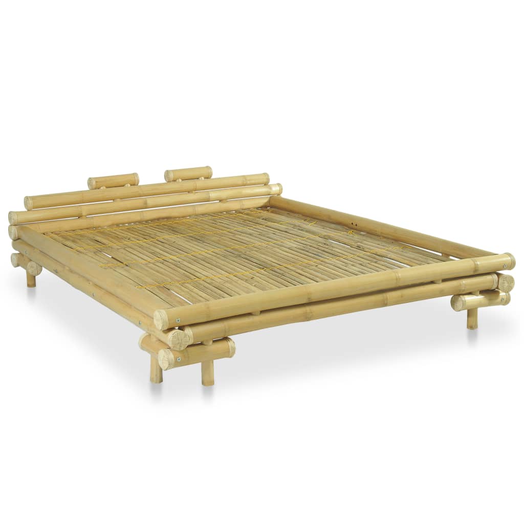 Bambusbett 160x200 cm - Premium Betten & Bettgestelle - Just €533.52! Shop now at homesales4u