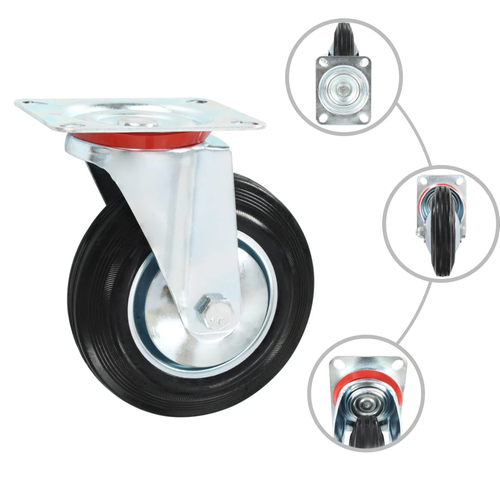 Lenkrollen 4 Stk. 160 mm - Premium Materialbeförderung - Just €65.75! Shop now at homesales4u