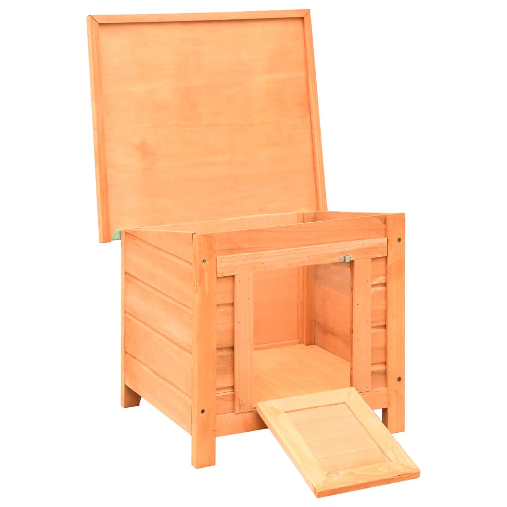 Katzenhaus 50x46x43,5 cm Kiefernholz & Tannenholz - Premium Kratzbäume - Just €84.15! Shop now at homesales4u