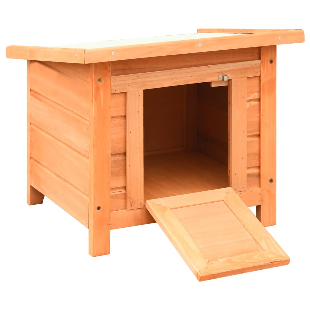 Katzenhaus 50x46x43,5 cm Kiefernholz & Tannenholz - Premium Kratzbäume - Just €84.15! Shop now at homesales4u