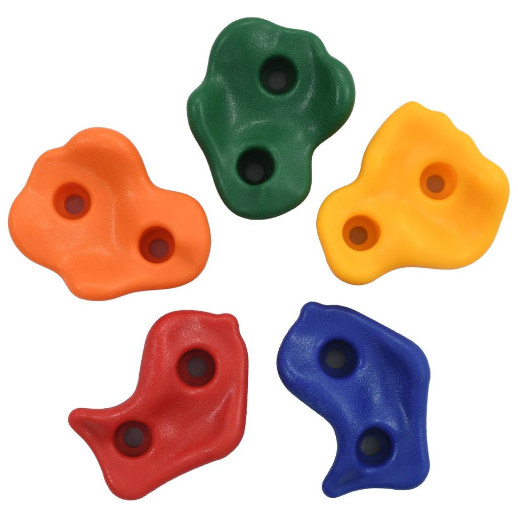 Klettersteine 10 Stk. Mehrfarbig PE - Premium Klettern - Just €35.37! Shop now at homesales4u