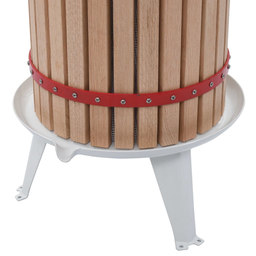 Obst- und Weinpresse mit Stoffbeutel 24 L Eichenholz - Premium Weinkellerei - Just €179.23! Shop now at homesales4u