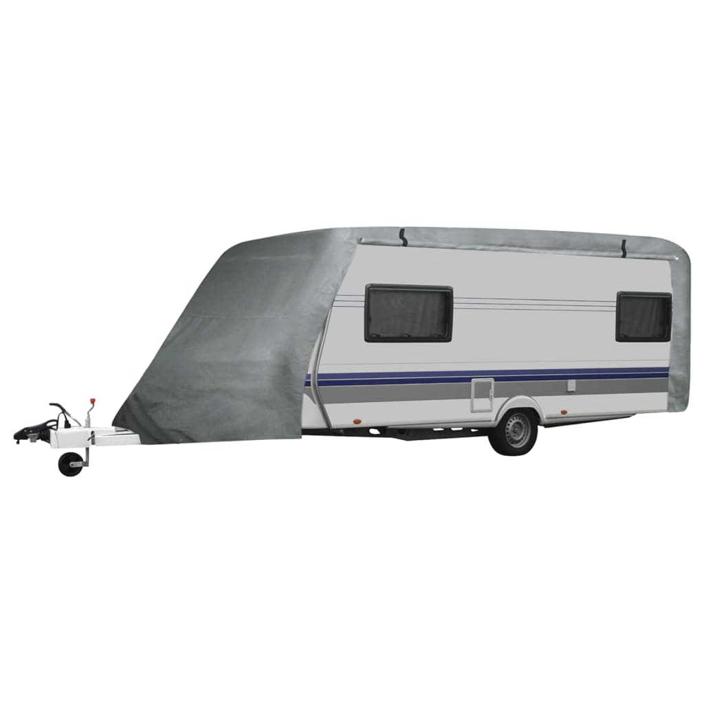 Wohnwagen-Abdeckung Grau Gr. S - Premium Kfz-Abdeckplanen - Just €134.71! Shop now at homesales4u