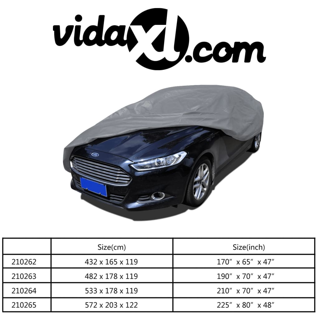 Vollgarage Vliesstoff Gr. M - Premium Kfz-Abdeckplanen - Just €37.23! Shop now at homesales4u