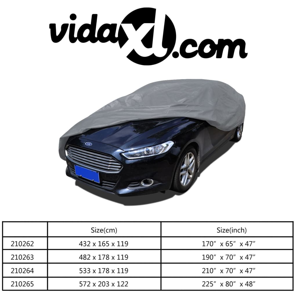 Vollgarage Vliesstoff Gr. XXL - Premium Kfz-Abdeckplanen - Just €44.95! Shop now at homesales4u