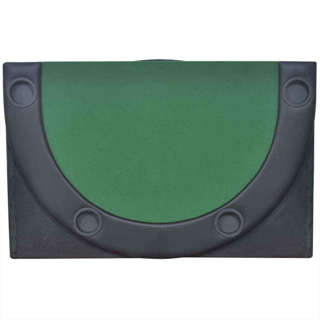 Faltbare Poker-Tischauflage für 10 Spieler Grün - Premium Poker- & Spieltische - Just €173.62! Shop now at homesales4u