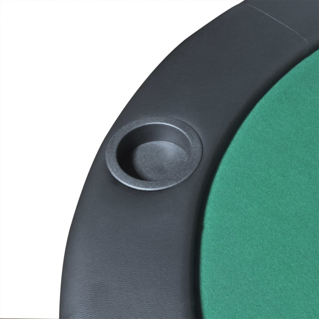 Faltbare Poker-Tischauflage für 10 Spieler Grün - Premium Poker- & Spieltische - Just €173.62! Shop now at homesales4u