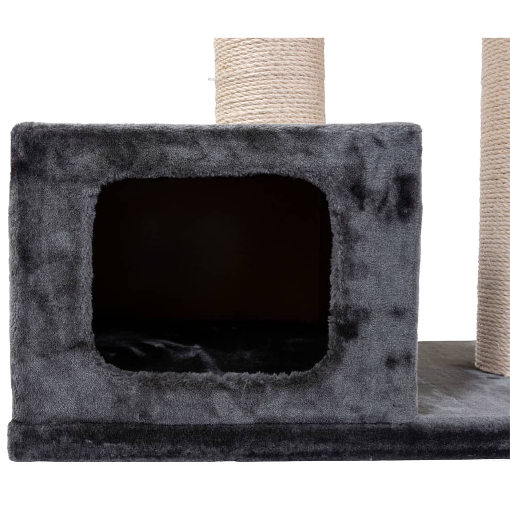 Kratzbaum Bandit Dunkelgrau 76x45x82 cm - Premium Kratzbäume - Just €235.65! Shop now at homesales4u