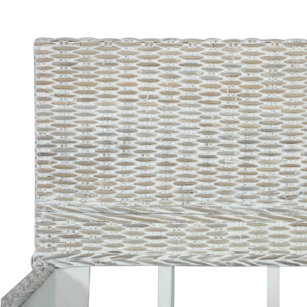 Bett Grau Natur Rattan 180x200 cm - Premium Betten & Bettgestelle - Just €433.05! Shop now at homesales4u