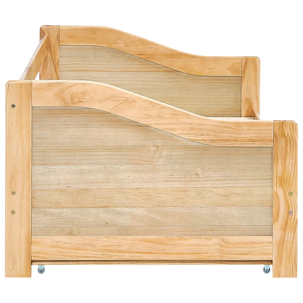 Ausziehsofa Bettgestell Kiefernholz 90×200 cm - Premium Betten & Bettgestelle - Just €269.21! Shop now at homesales4u