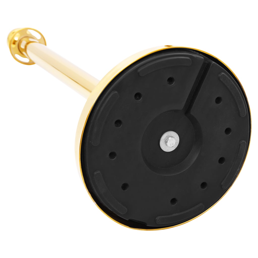VIP Abgrenzungsständer 3-tlg. Edelstahl Golden - Premium Sicherheits- & Warnschilder - Just €124.51! Shop now at homesales4u