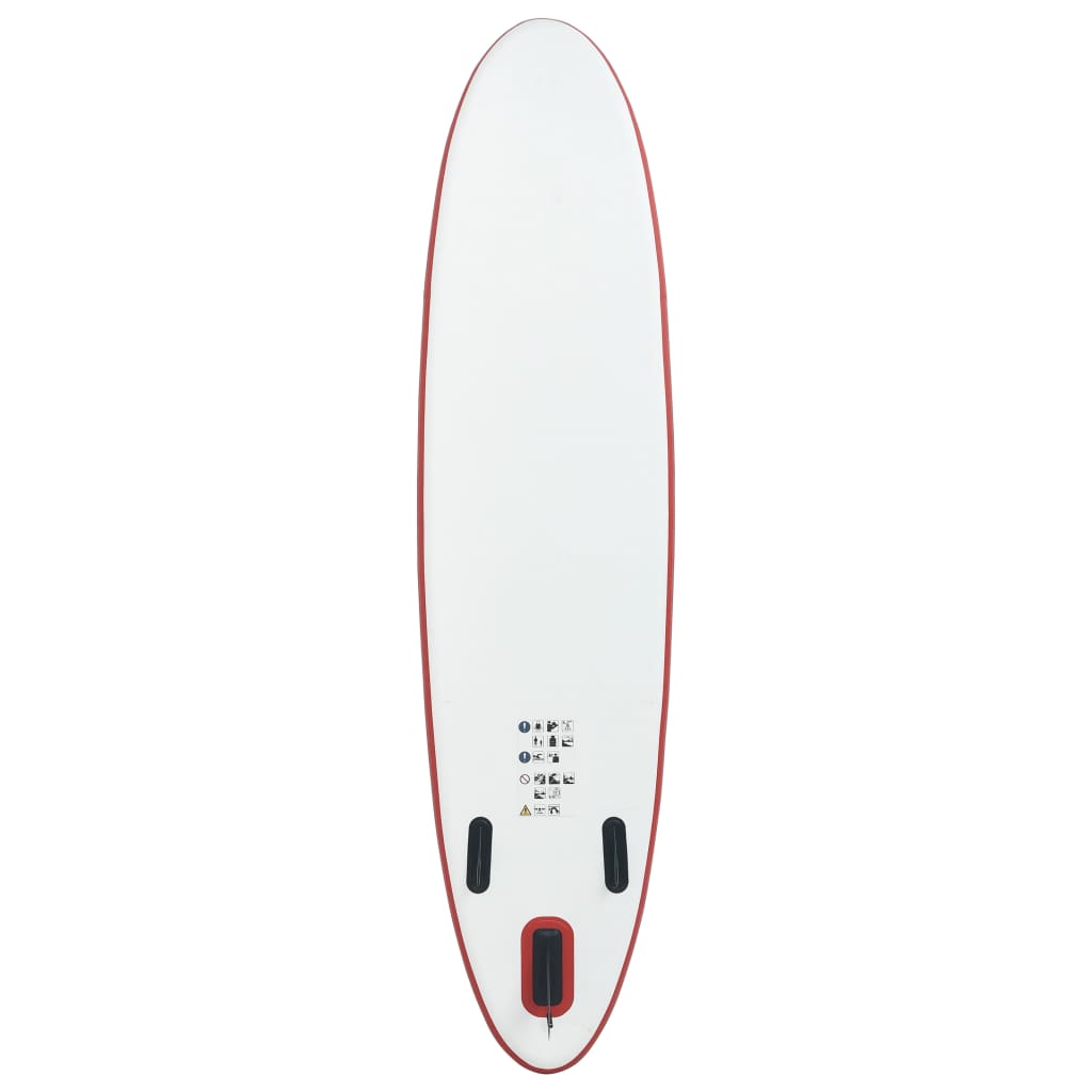 SUP-Board Aufblasbar Rot und Weiß - Premium Paddelboards - Just €255.45! Shop now at homesales4u