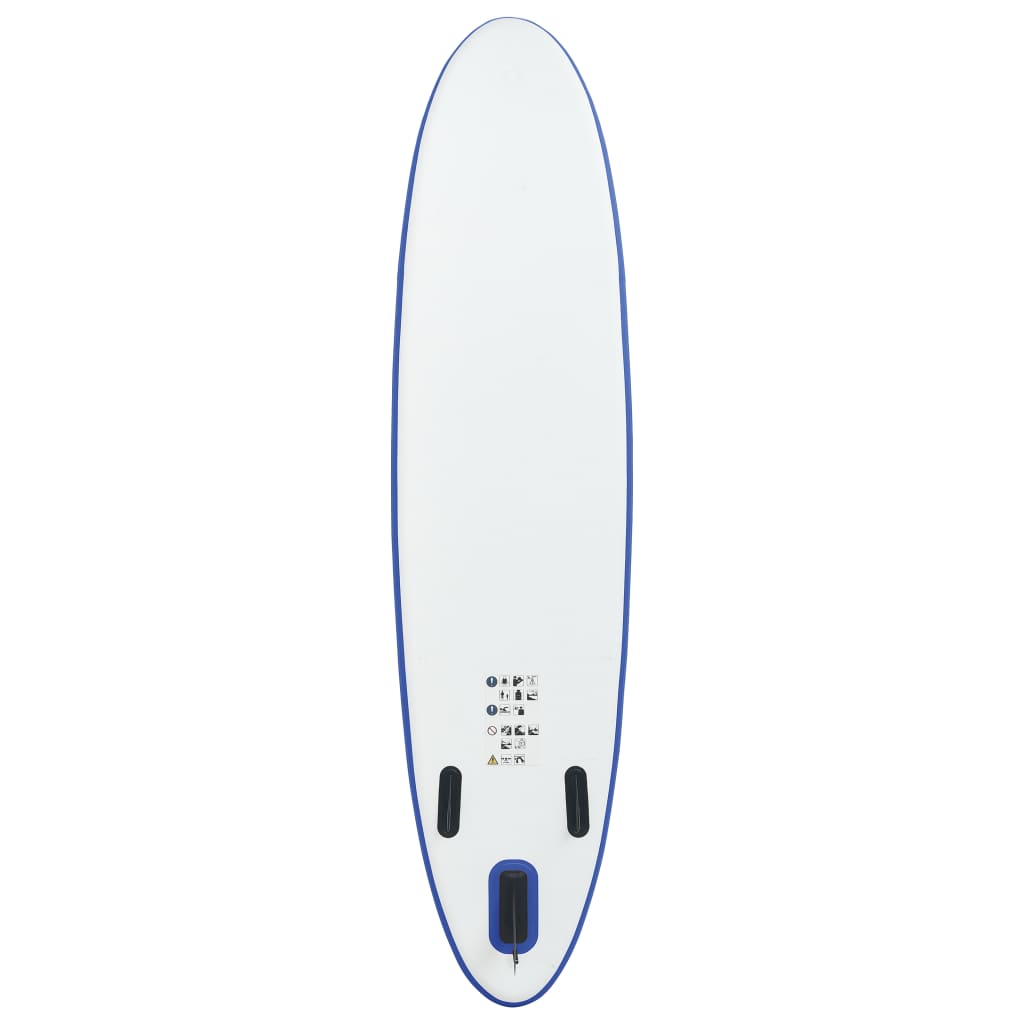 Stand Up Paddle Surfboard SUP Aufblasbar Blau und Weiß - Premium Paddelboards - Just €262.66! Shop now at homesales4u