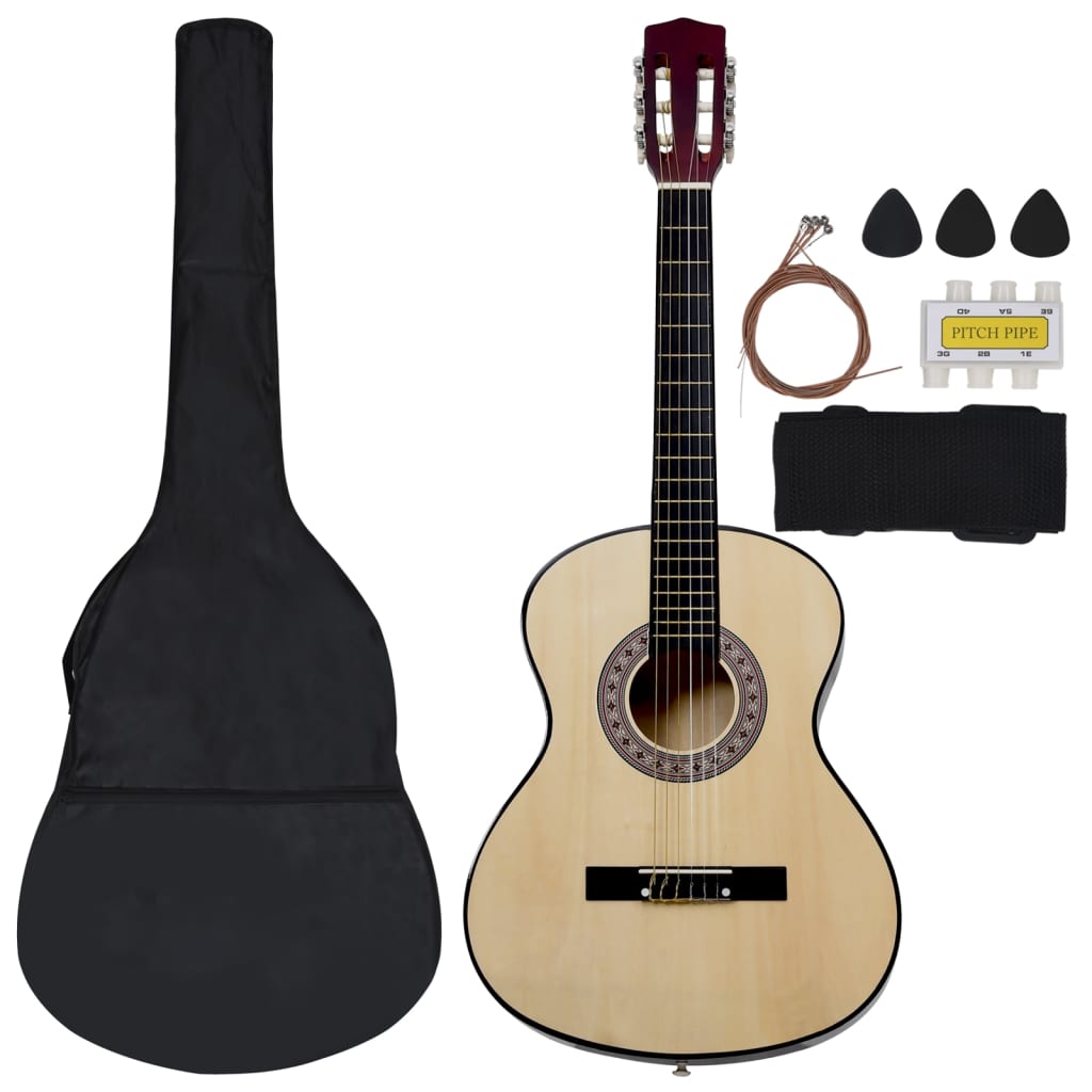 8-tlg. Klassikgitarren-Set für Anfänger 3/4 36" - Premium Gitarren - Just €79.31! Shop now at homesales4u