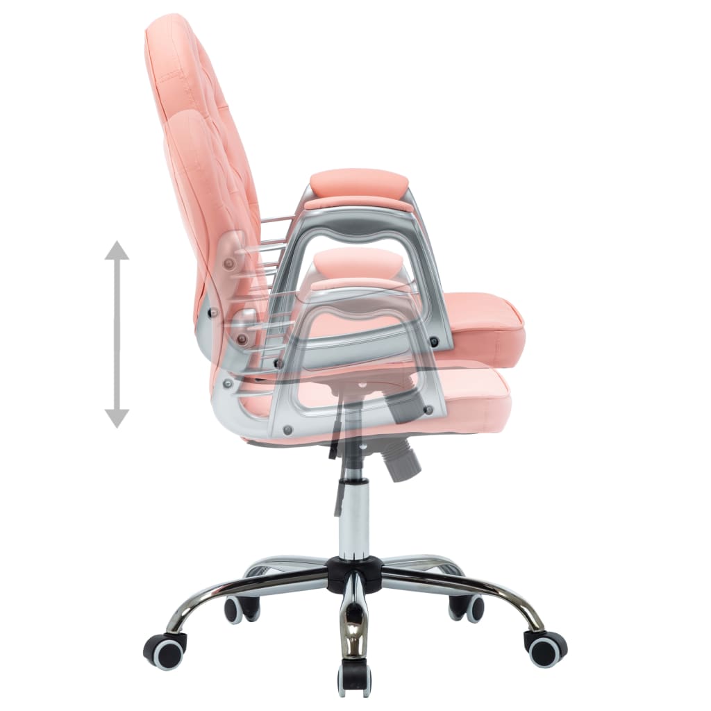 Bürodrehstuhl Rosa Kunstleder - Premium Bürostühle - Just €166.19! Shop now at homesales4u