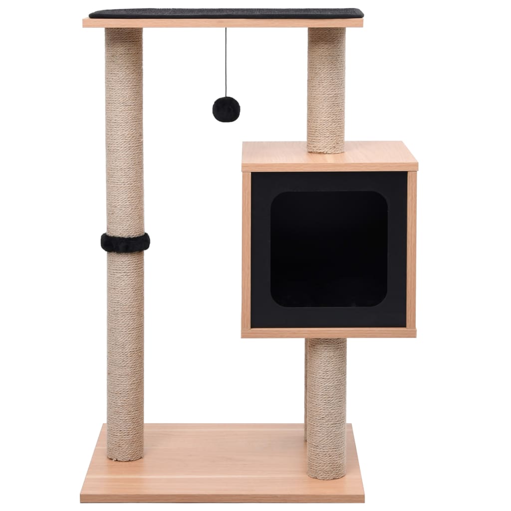 Katzen-Kratzbaum mit Sisal-Kratzmatte 82 cm - Premium Kratzbäume - Just €108.49! Shop now at homesales4u