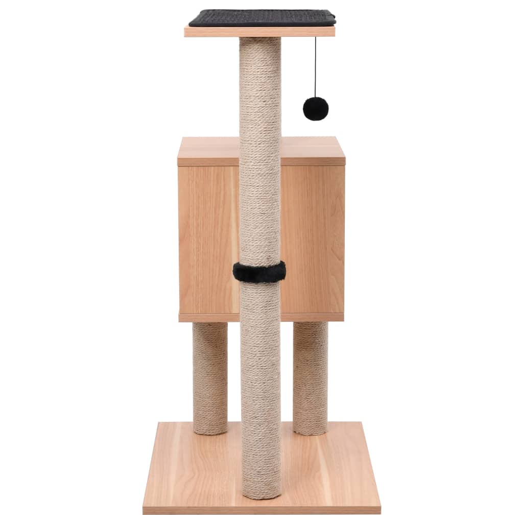Katzen-Kratzbaum mit Sisal-Kratzmatte 82 cm - Premium Kratzbäume - Just €108.49! Shop now at homesales4u