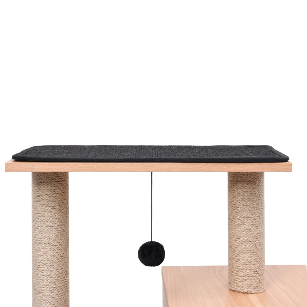 Katzen-Kratzbaum mit Sisal-Kratzmatte 82 cm - Premium Kratzbäume - Just €108.49! Shop now at homesales4u