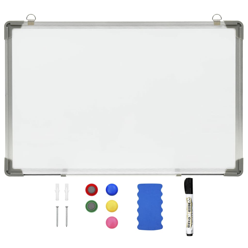 Magnetisches Whiteboard Weiß 50 x 35 cm Stahl - Premium Whiteboards - Just €32.83! Shop now at homesales4u
