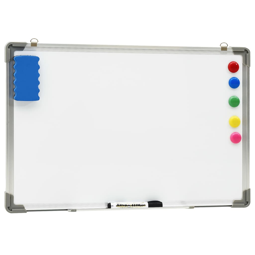 Magnetisches Whiteboard Weiß 50 x 35 cm Stahl - Premium Whiteboards - Just €32.83! Shop now at homesales4u