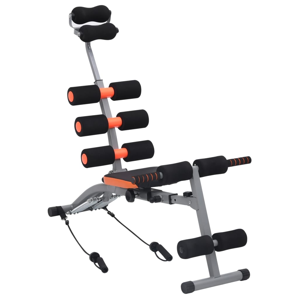 Bauchtrainer in L-Form mit Elastischen Bändern - Premium Trainingsbänke - Just €119.28! Shop now at homesales4u