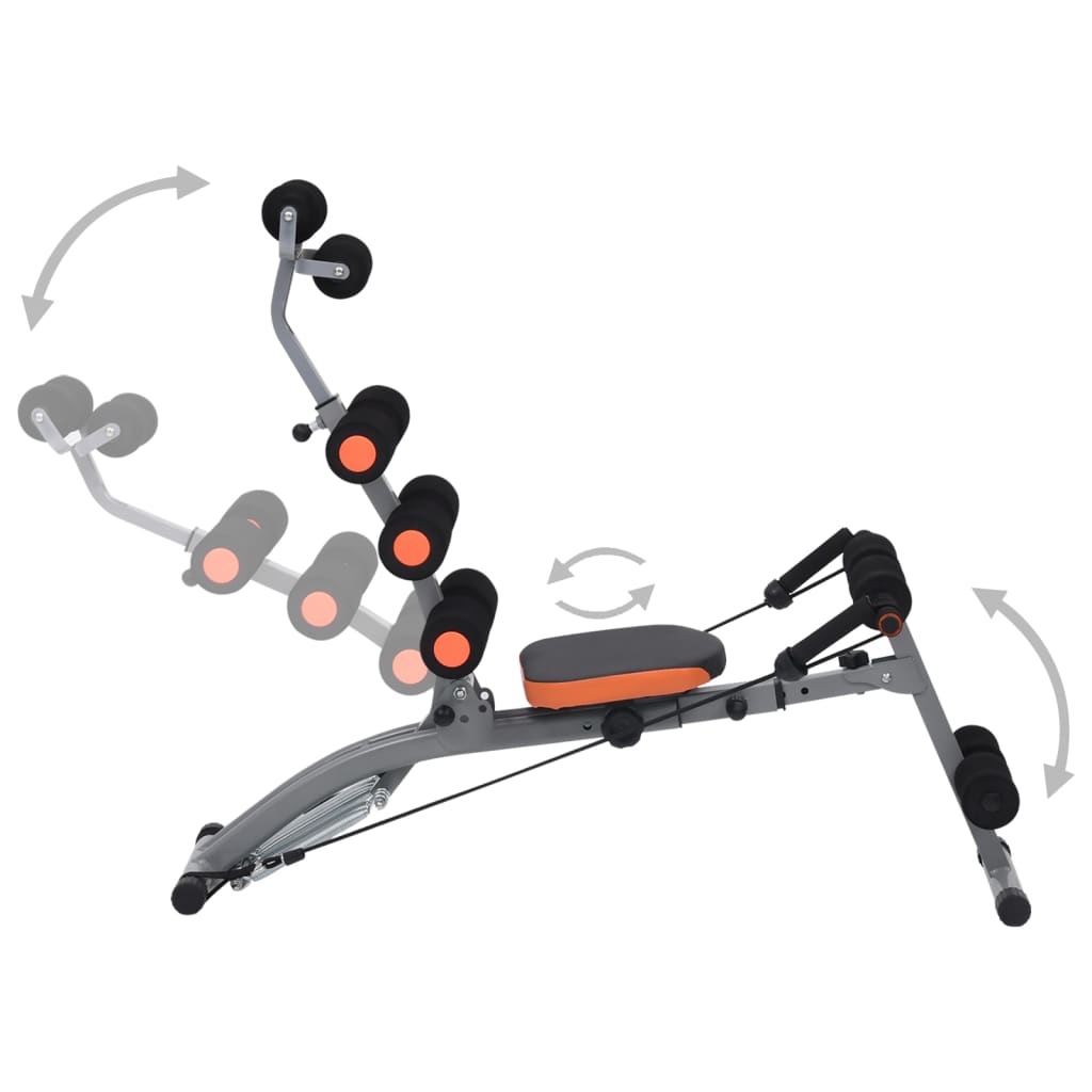 Bauchtrainer in L-Form mit Elastischen Bändern - Premium Trainingsbänke - Just €119.28! Shop now at homesales4u