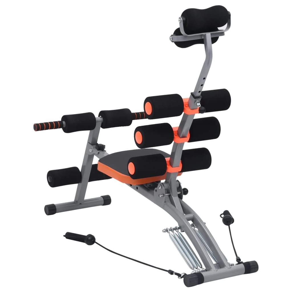 Bauchtrainer in L-Form mit Elastischen Bändern - Premium Trainingsbänke - Just €119.28! Shop now at homesales4u