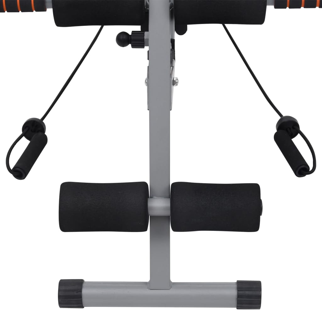 Bauchtrainer in L-Form mit Elastischen Bändern - Premium Trainingsbänke - Just €119.28! Shop now at homesales4u