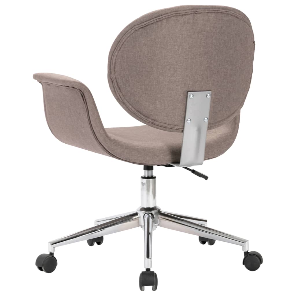 Drehbarer Bürostuhl Taupe Stoff - Premium Bürostühle - Just €185.07! Shop now at homesales4u