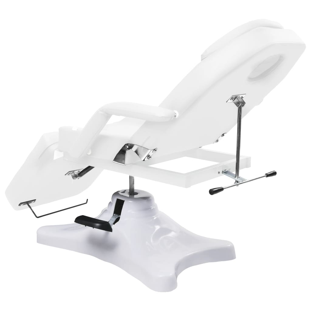 Massagetisch Weiß 180x62x(86,5-118) cm - Premium Massagetische - Just €756.53! Shop now at homesales4u