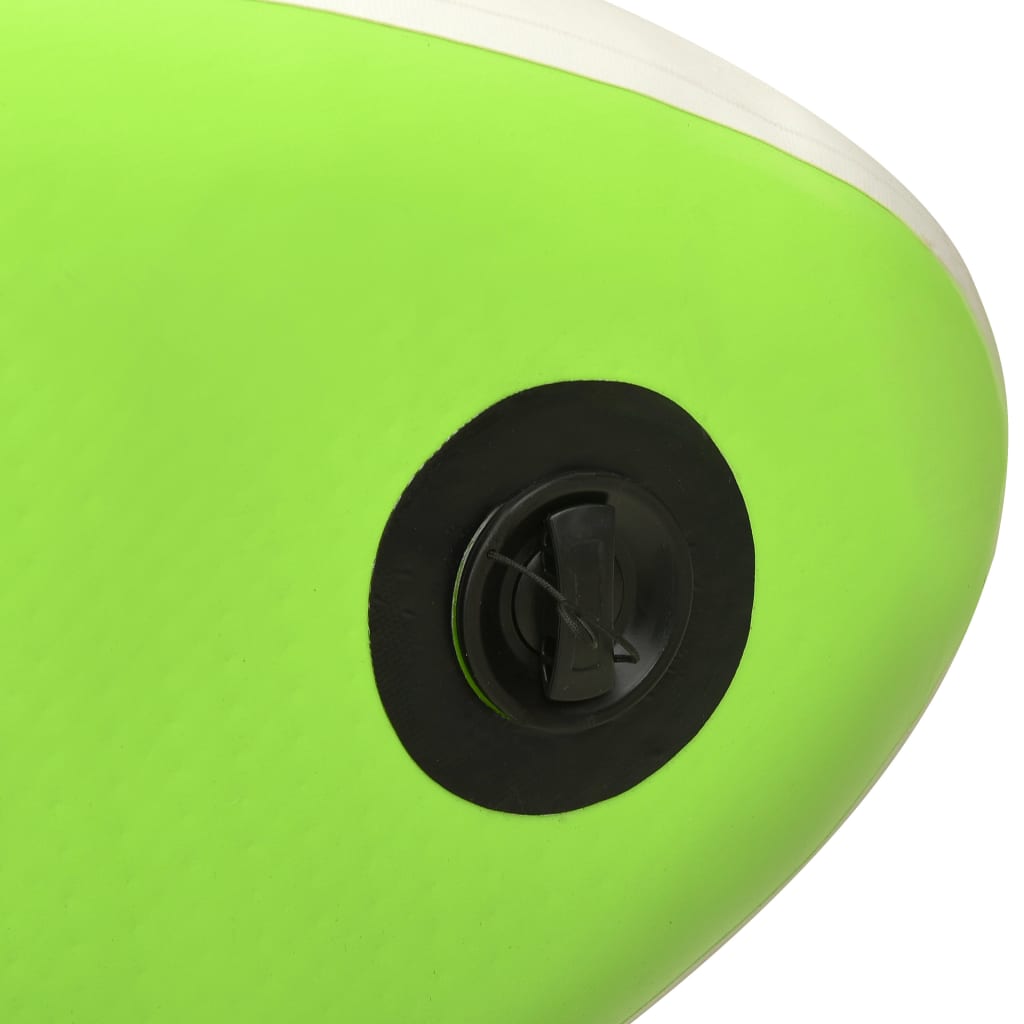 Aufblasbares Stand Up Paddle Board Set 305x76x15 cm Grün - Premium Paddelboards - Just €326.09! Shop now at homesales4u