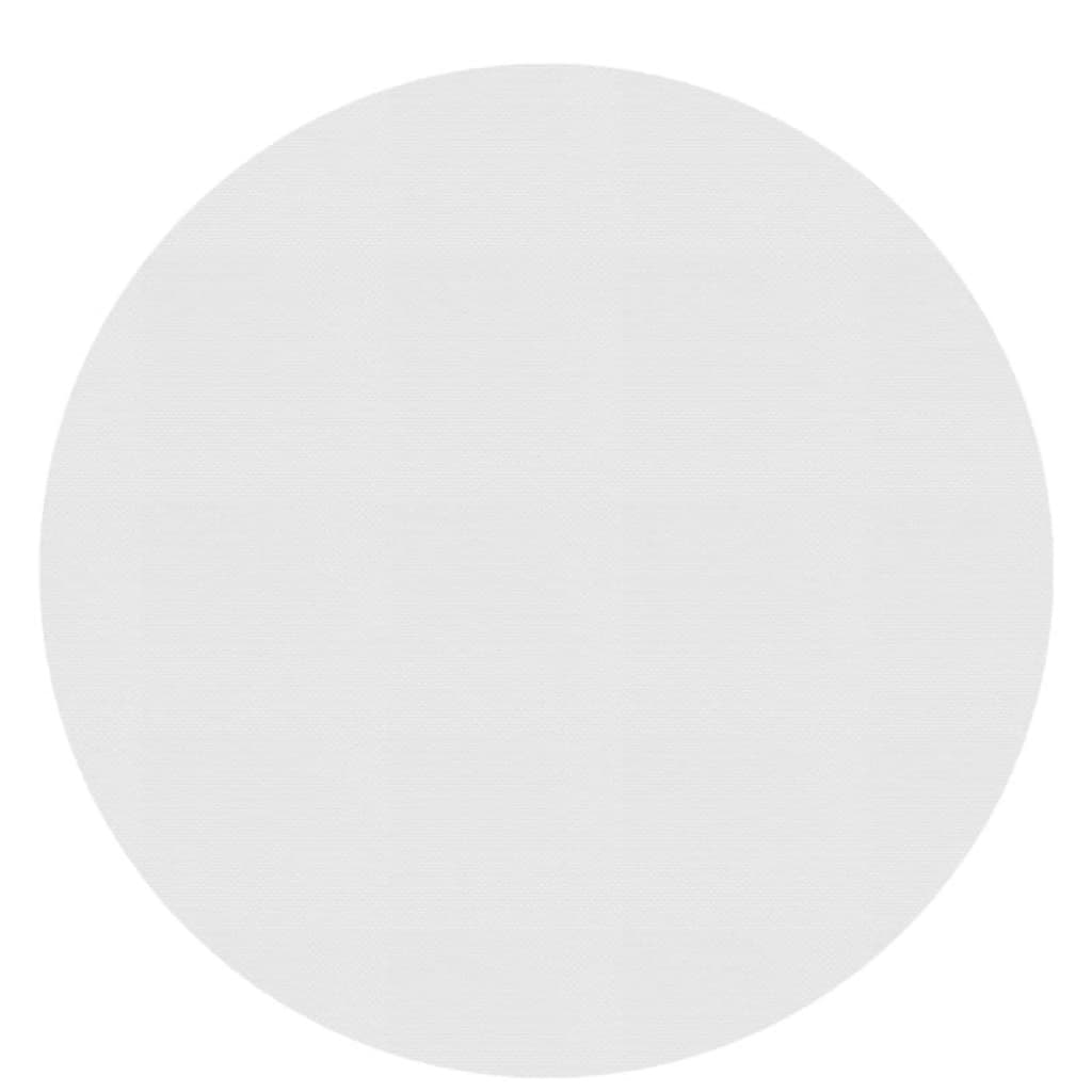 Treibende Pool-Solarplane PE 381 cm Grau - Premium Poolabdeckungen & -unterlagen - Just €44.04! Shop now at homesales4u