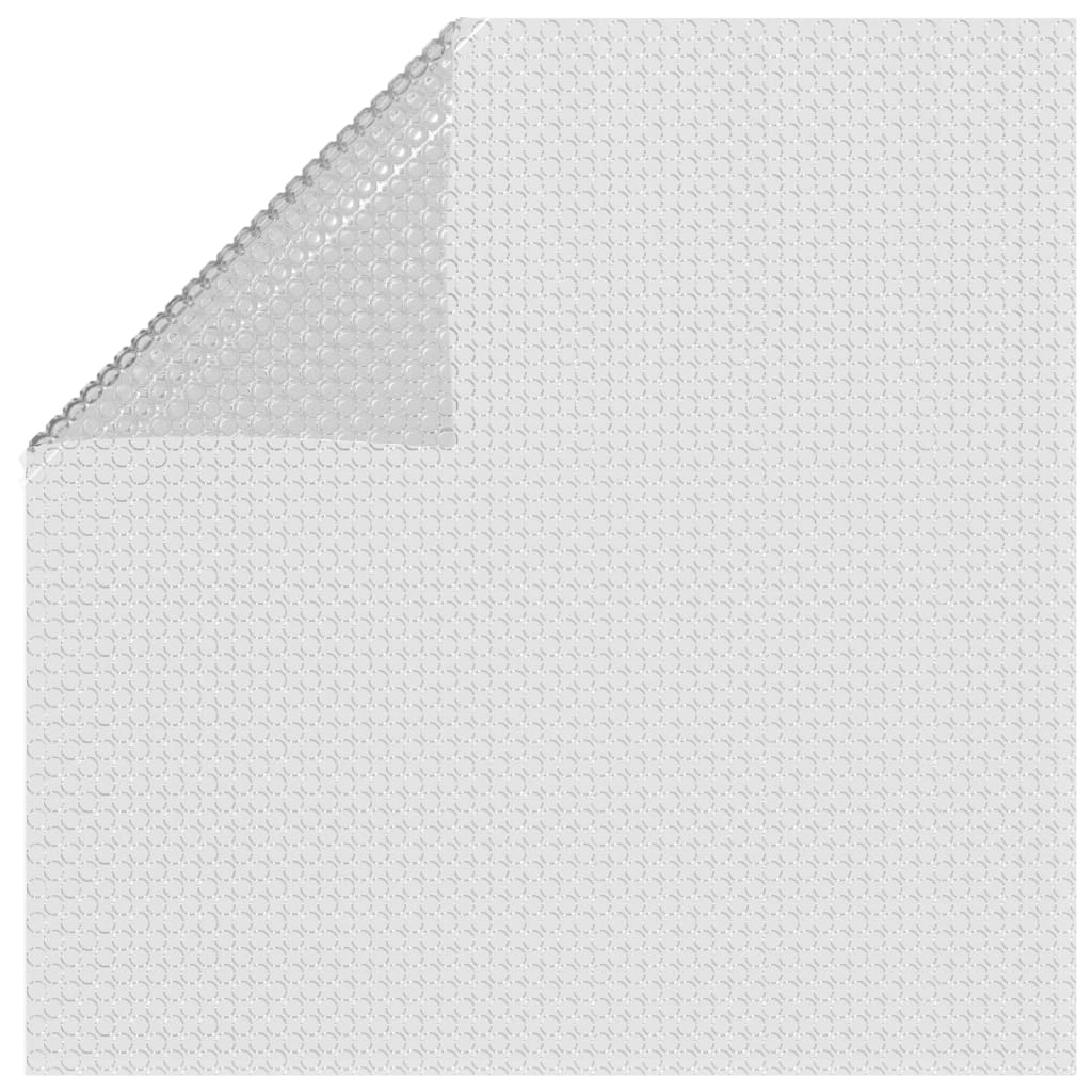 Treibende Pool-Solarplane PE 300x200 cm Grau - Premium Poolabdeckungen & -unterlagen - Just €34.12! Shop now at homesales4u