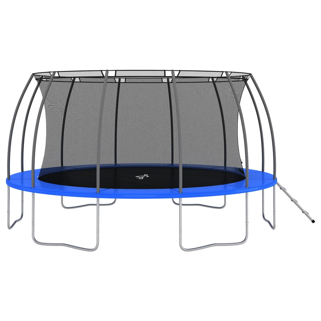 Trampolin-Set Rund 488x90 cm 150 kg - Premium Trampoline - Just €732.71! Shop now at homesales4u