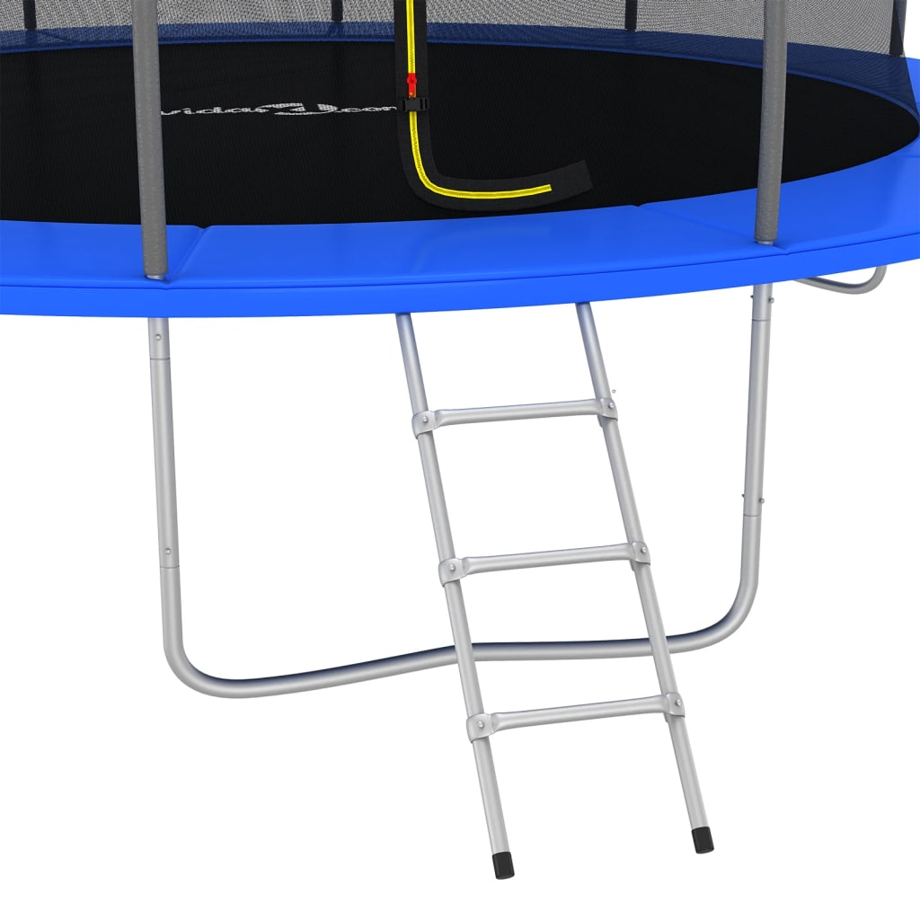 Trampolin-Set Rund 488x90 cm 150 kg - Premium Trampoline - Just €732.71! Shop now at homesales4u