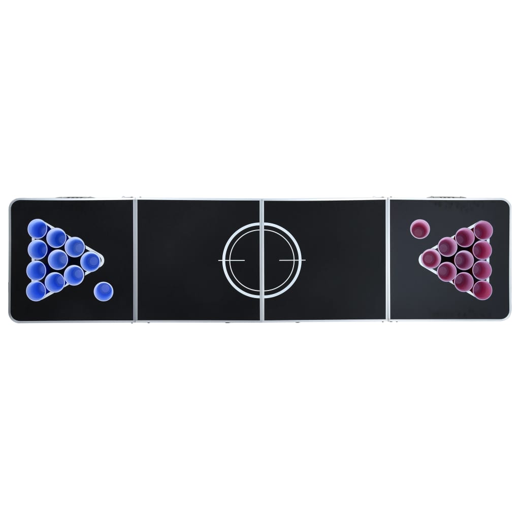 Bier-Pong-Tisch mit Tassen und Bällen Klappbar 240 cm - Premium Bierpong-Tische - Just €186.83! Shop now at homesales4u