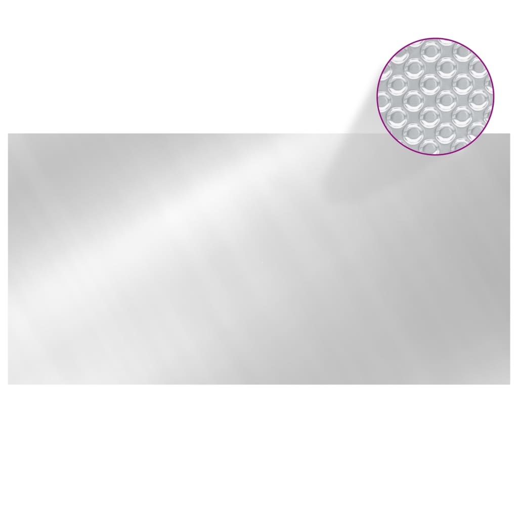 Poolabdeckung Silbern 975x488 cm PE - Premium Poolabdeckungen & -unterlagen - Just €160.29! Shop now at homesales4u