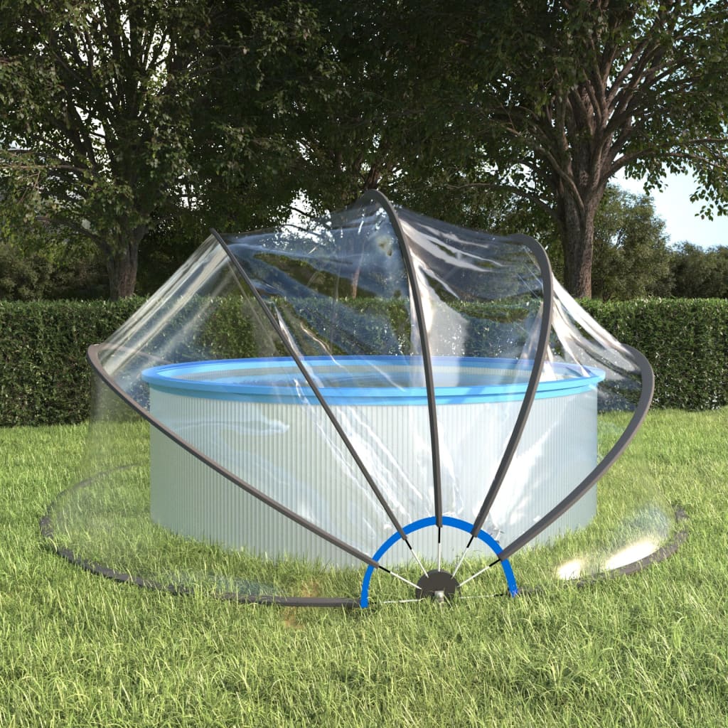Pool-Kuppel 500x250 cm - Premium Poolabdeckungen & -unterlagen - Just €638.91! Shop now at homesales4u
