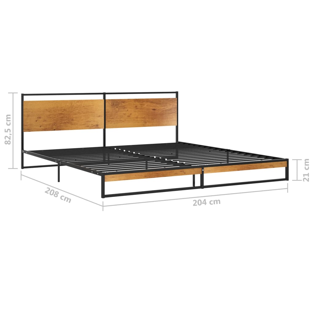 Bett Metall 200x200 cm - Premium Betten & Bettgestelle - Just €209.35! Shop now at homesales4u