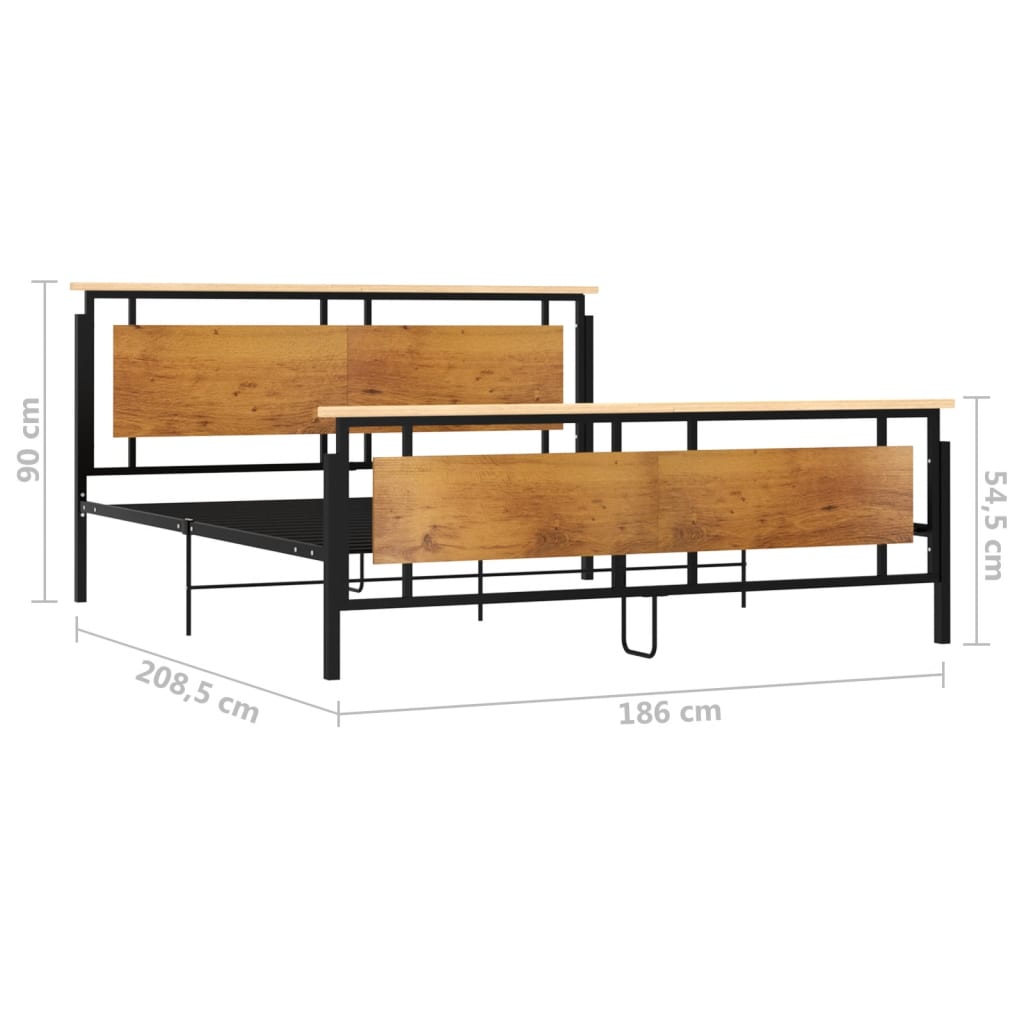 Bett Metall 180x200 cm - Premium Betten & Bettgestelle - Just €197.88! Shop now at homesales4u