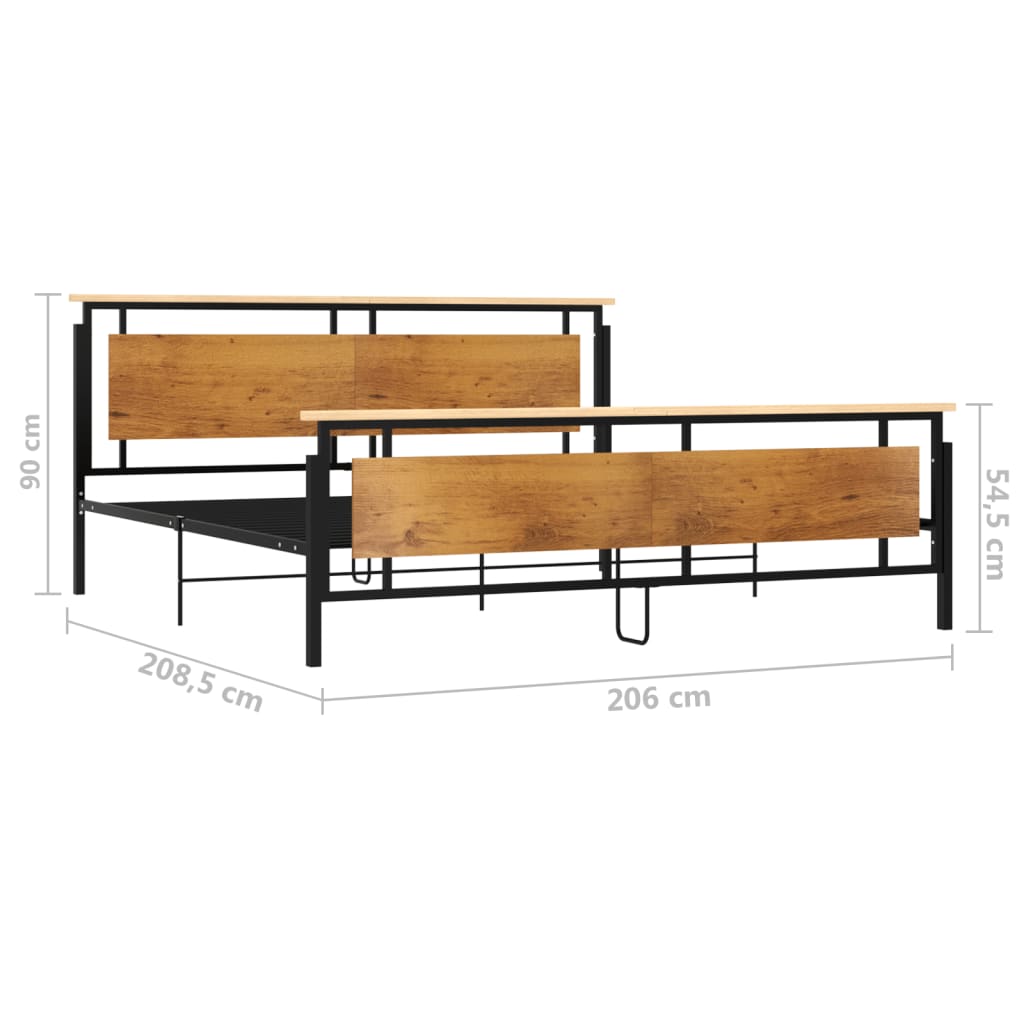 Bett Metall 200x200 cm - Premium Betten & Bettgestelle - Just €206.87! Shop now at homesales4u
