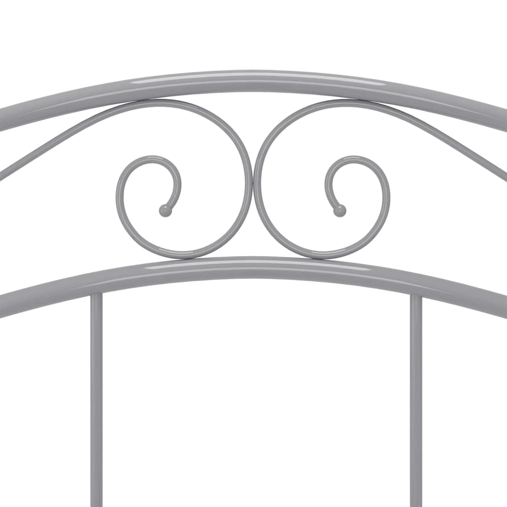 Bett Grau Metall 120x200 cm - Premium Betten & Bettgestelle - Just €142.03! Shop now at homesales4u