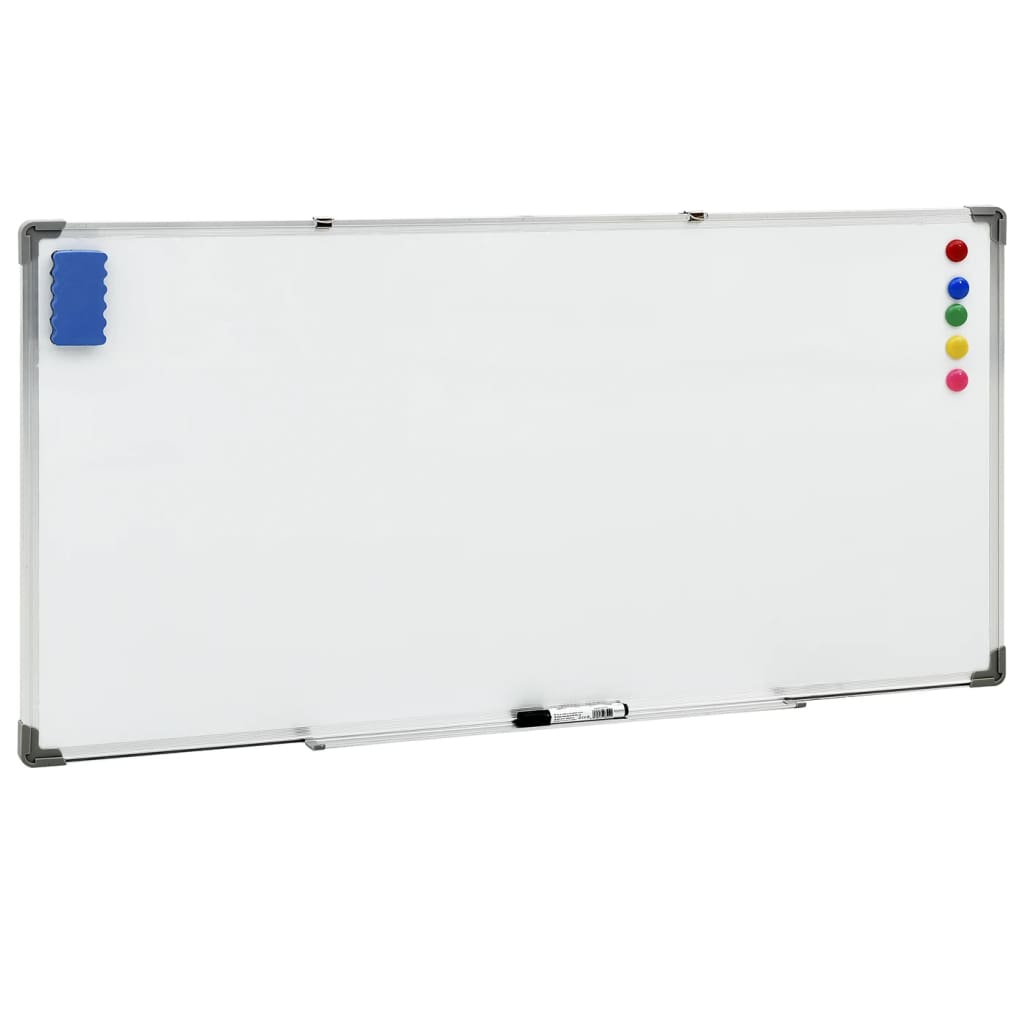 Magnetisches Whiteboard Weiß 110x60 cm Stahl - Premium Whiteboards - Just €87.89! Shop now at homesales4u