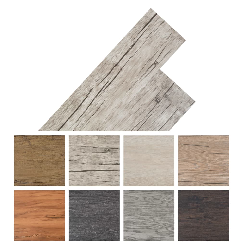 PVC-Fliesen Selbstklebend 5,21 m² 2 mm Eichen-Optik Gewaschen - Premium Fußböden & Teppichböden - Just €92.96! Shop now at homesales4u