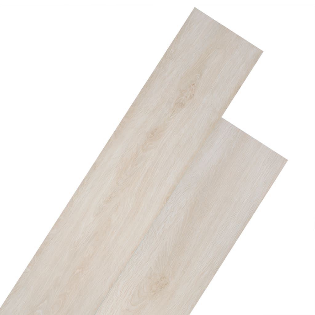 PVC-Fliesen Selbstklebend 5,21 m² 2 mm Eichen-Optik Weiß - Premium Fußböden & Teppichböden - Just €110.80! Shop now at homesales4u