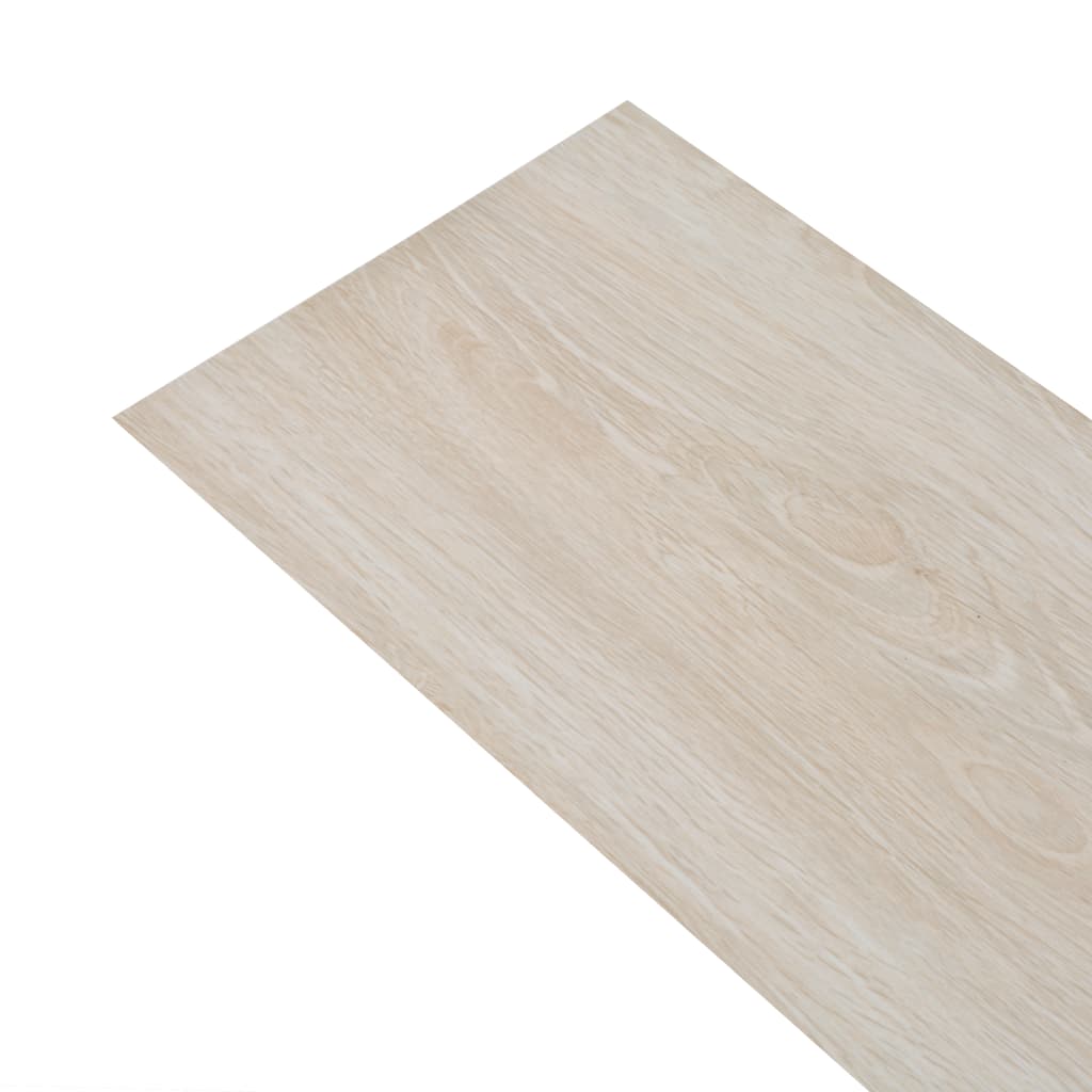 PVC-Fliesen Selbstklebend 5,21 m² 2 mm Eichen-Optik Weiß - Premium Fußböden & Teppichböden - Just €110.80! Shop now at homesales4u