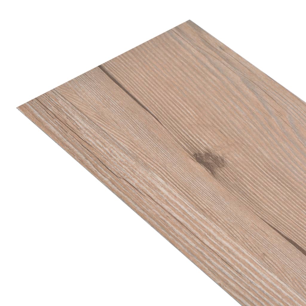 PVC-Fliesen Selbstklebend 5,21 m² 2 mm Eichen-Optik Braun - Premium Fußböden & Teppichböden - Just €102.09! Shop now at homesales4u