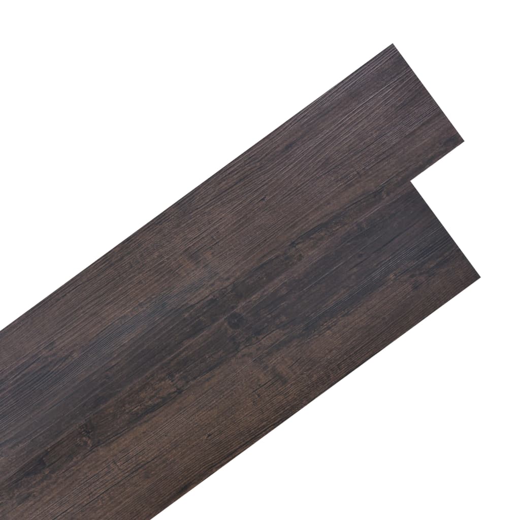 PVC-Fliesen Selbstklebend 5,21 m² 2 mm Dunkelbraun - Premium Fußböden & Teppichböden - Just €97.99! Shop now at homesales4u
